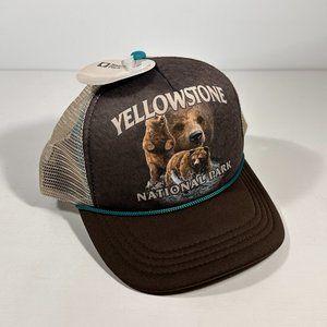 Yellowstone National Park Foundation Trucker Hat by H3 Headgear One Size / New